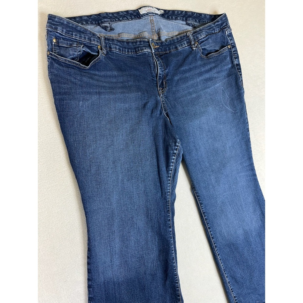 Torrid Jeans Women's 28XS 48x27 Blue Denim Relaxed Stretch Casual Cut 202087 - Picture 2 of 15